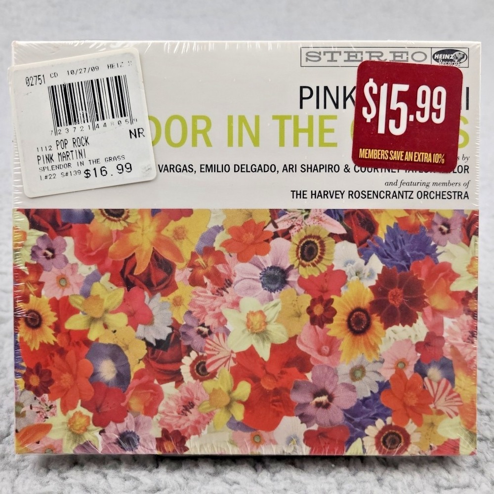 Pink Martini Splendor in the Grass CD 2009 Heinz Records Digipak New Sealed